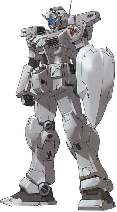 The Rgm 79n Gm Custom Silver Haze Is A Mobile Suit From The Mobile