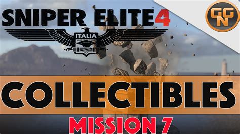 Sniper Elite 4 Mission 7 Villa Giovi Fiorini Alle Sammelobjekte