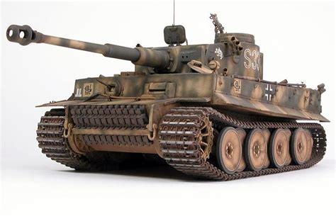 Tamiya 135 Tiger I “s33” Of 2nd Ss Panzer Division “das Reich” At