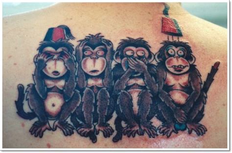 Tatuajes De Monos 120 Diseños Significado Y Mejores Ideas