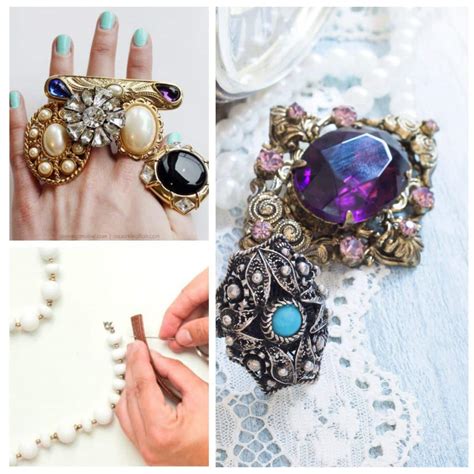 25 Amazingly Creative Ways To Repurpose Vintage Jewelry