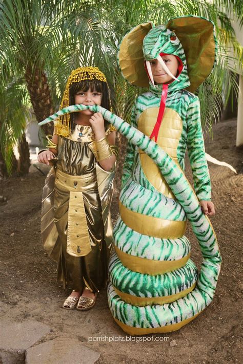 Parrish Platz Halloween 2014 Cleopatra And Her Cobra Diy Costumes