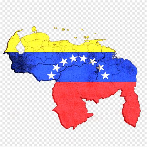 Map State Of Venezuela Yaracuy Geography Flag Of Venezuela Map Blue