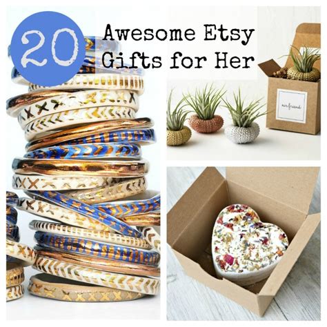 Make her day unforgettable with gifts for her from redballoon. 20 Awesome Gifts for Her: 2016 Etsy Gift Guide | Intimate ...