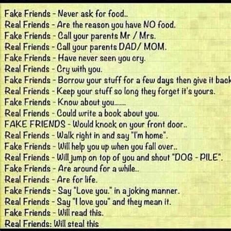 Fake Friends Vs Real Friends Quotes Pinterest Fake Friends Real Friends And Friends