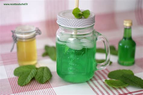 Faire son sirop de menthe maison