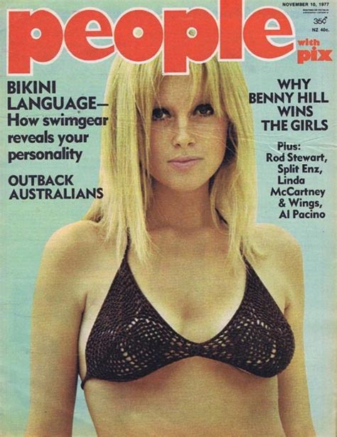 PEOPLE With PIX Vintage Australian Magazine Nov 10 1977 Bikini Language