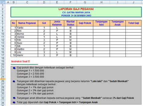 We did not find results for: Tugas Spreadsheet untuk Siswa SMK Kelas X Akuntansi ...
