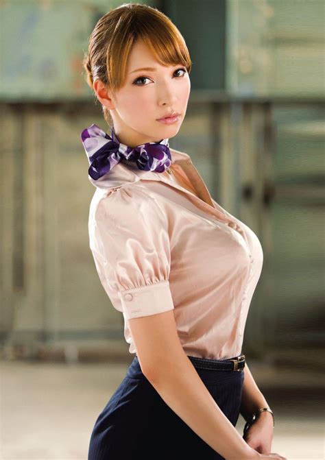 Tia Beautiful Asian Women Satin Bluse Hot Dress Japanese Girl