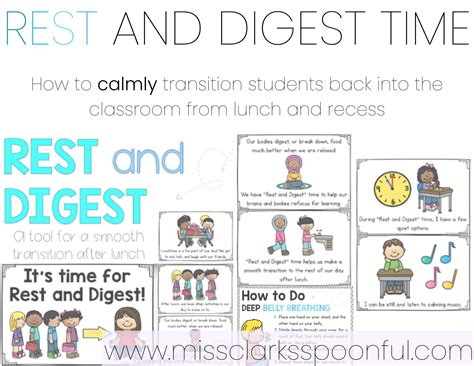 How To Calmly Transition Back To The Classroom After Lunch And Recess