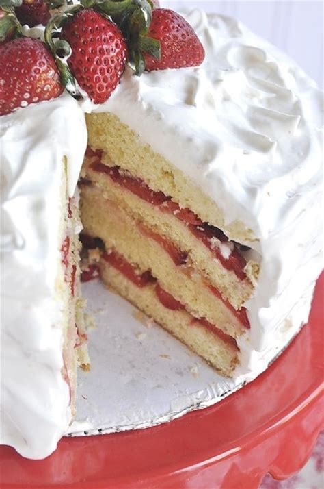 Strawberry Marshmallow Cake Your Homebased Mom Strawberry Layer Cakes