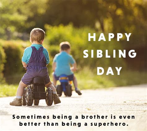 Free National Siblings Day Clipart Animations Happy Sibling Day