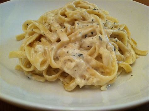A Taste Of Home Cooking Creamy Baked Fettuccine With Asiago And Thyme