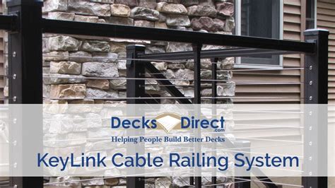 Keylink Vertical Cable Railing System Cable Railing C