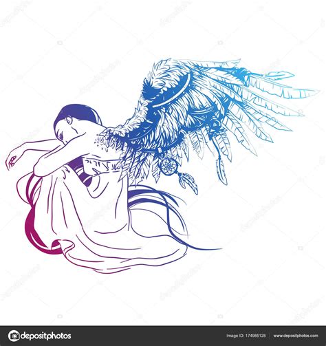 Sad Angel Drawing At Getdrawings Free Download