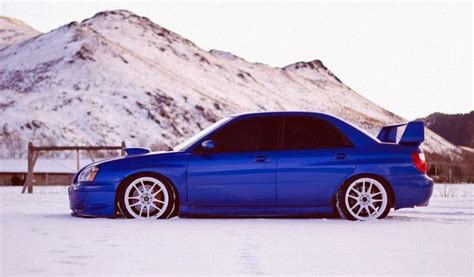 Subaru Impreza Wrx Sti In The Snow Cars Pinterest