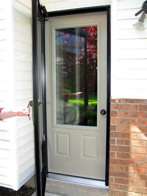 Check spelling or type a new query. Three Quarter Steel Door Clear Glass With Storm Door ...
