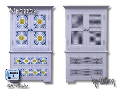 Dresser By Oldbox At All 4 Sims Sims 4 Updates