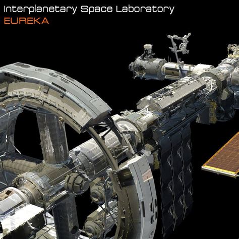 An Artists Rendering Of The International Space Laboratory