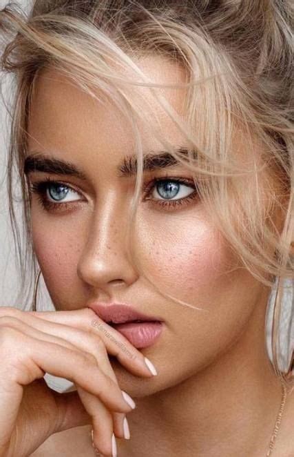 Trendy Makeup Ideas For Blondes With Blue Eyes Brows 33 Ideas Soft