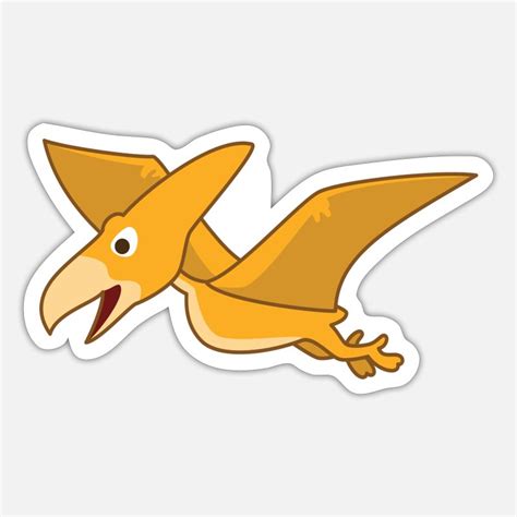 Pterodactyl Stickers Unique Designs Spreadshirt