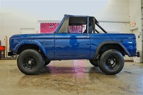 1966 Ford Bronco Blue With 3020 Miles Available Now For Sale Ford