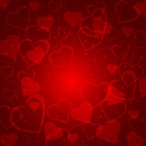 Romantic Heart Valentine Background Free Vector Vectors Graphic Art