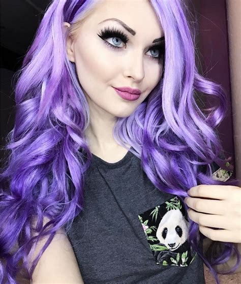 Arctic Fox Hair Color Girls Night And A Dash Of Purple