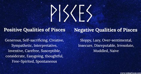 Find Positives And Negatives Of Your Zodiac Sign Pisces
