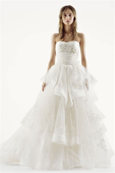 Vera Wang Davids Bridal Wedding Dresses Wedding Gowns New Vera Wang