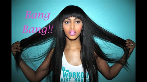 my hair is bangin rpgshow wig with bangs pts001 chinacandycoouture youtube