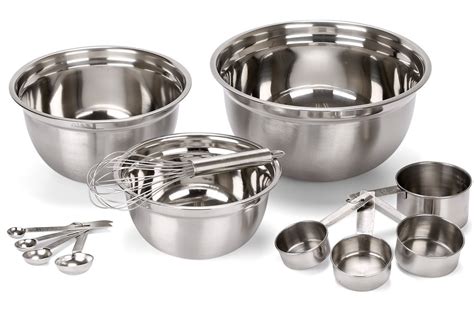 Estilo 12 Piece Stainless Steel Mixing Bowls Includes