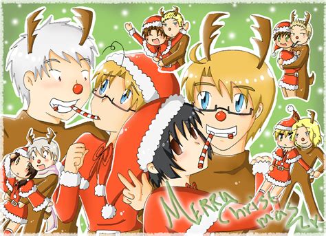 Hetalia Christmas Hetalia Fan Art 33044629 Fanpop