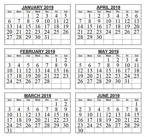 Pin On 2019 Calendars