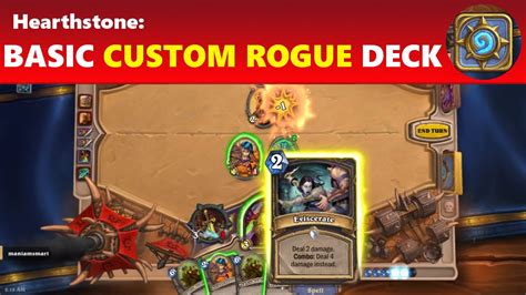 For those just starting out in hearthstone, trump has published an educational video series on the basic. Hearthstone: Basic Custom Rogue Deck | Thoughts & Opinions ...
