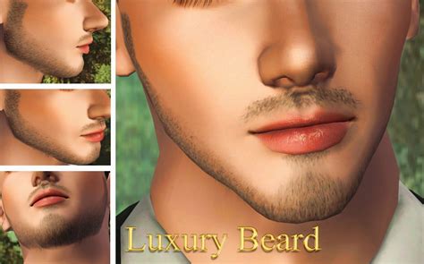 Pantaogranny Luxury Beard The Sims 3 Cc Facial Hair Pinterest