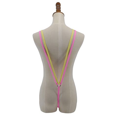 Sherrylo Slingshot Bikini For Women Topless G String Bottom Extreme Suspender Sling Micro