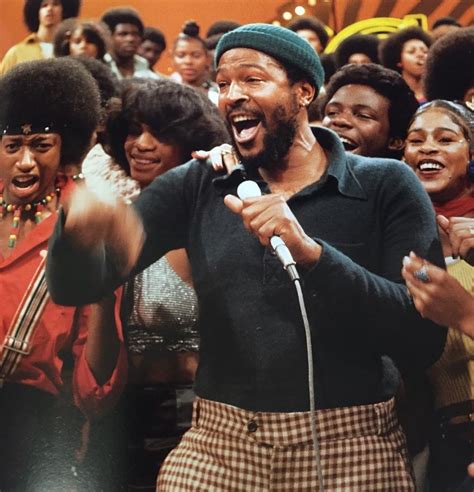 Pin By Brooksley On History Of Music Part Marvin Gaye Soul Train Dancers Motown Singers