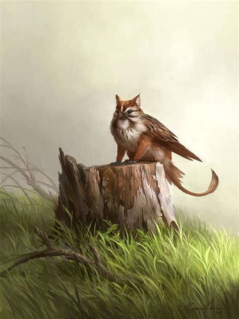 Gryphon Like Cat Lol Fantasy Beasts Mythical Creatures Fantasy
