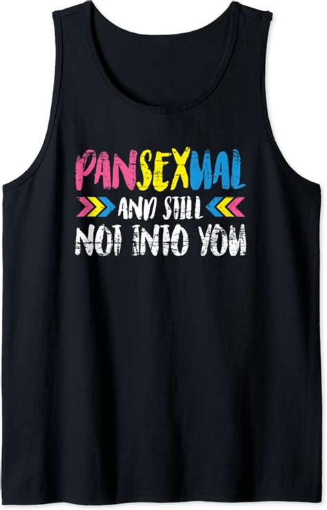 Amazon Com Queer Pans Pride Lgbt Funny Pride Month Gift Pansexual Tank