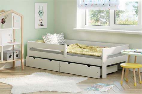 Il divano diventa letto con un semplice meccanismo di apertura sincronizzata in due pieghe. Letto Singolo per Bambini Paul - 160x70, 160x80, 180x80 ...