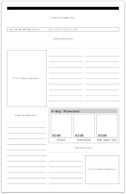 You could also check out table of contents examples to sum up what you have been taken through in this article. FREE DIY Newspaper Writing and Reporting Printable ...