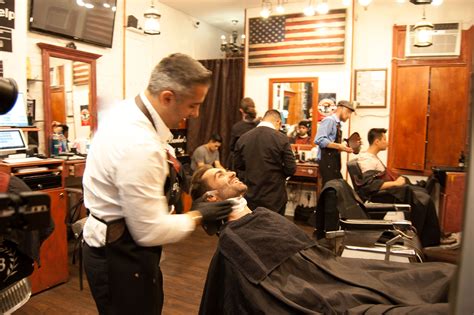Haircut, facials, dandruff treatment, hair dye, and so on, just at your door step. Barber's Blueprint Men's Haircuts & Shaves - NYC, SoHo ...