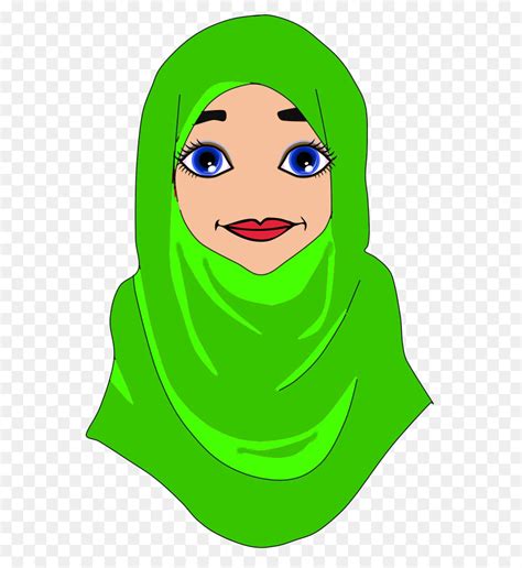 23 Kepala Kartun Muslim Muslimah Info Baru