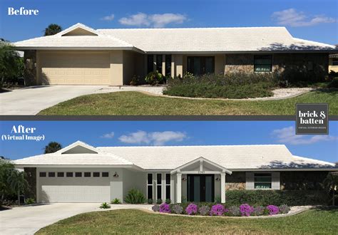 This Awesome Florida Ranch Got A New Gable And Benjaminmoore Paint