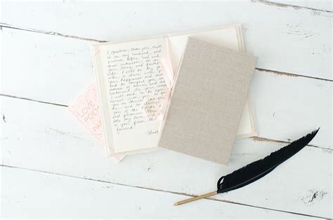 Wedding ceremony outline & checklist. Wedding Vow Keepsake Book by Blue Sky Papers