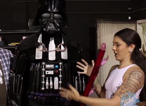Heres A Pretty Convincing Darth Vader Made Out Of Sex Toys Via