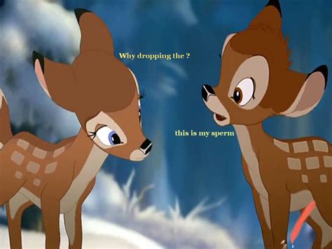 Rule 34 Bambi Character Bambi Film Deer Disney Faline Penis Tagme