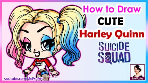 How To Draw A Harley Quinn Youtube