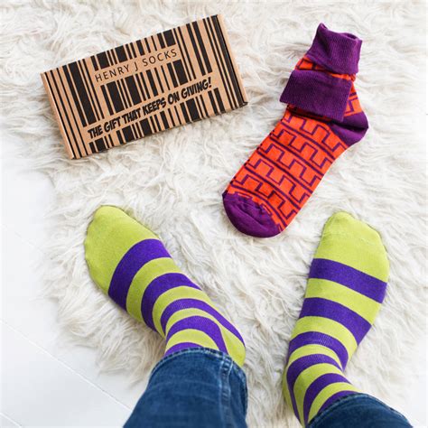 Monthly Sock Subscription By Henry J Socks